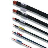 Weidmuller Cable marker, transparent, socket x 6.4mm